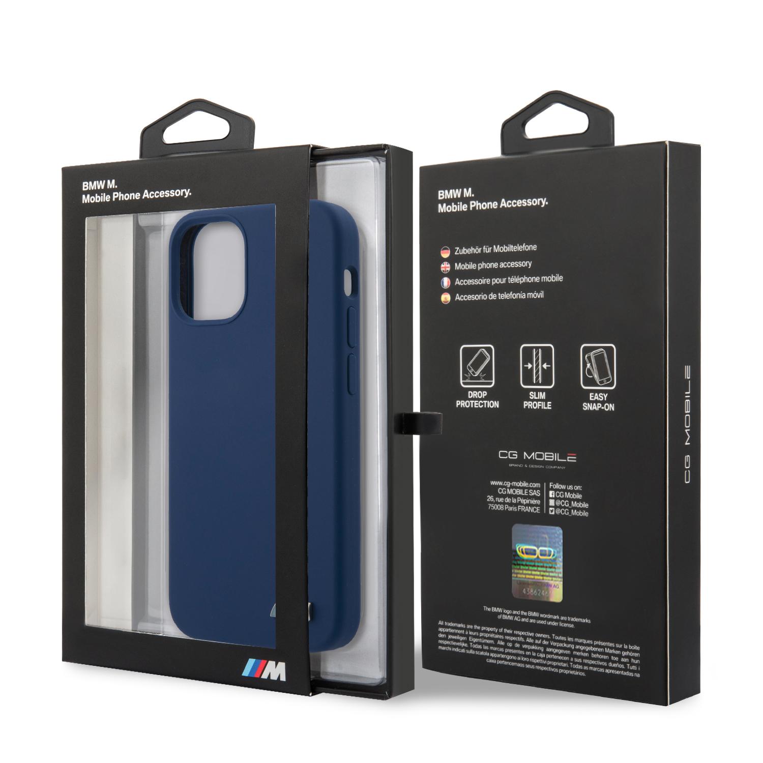 كفر سيليكون لون أزرق BMW Case for iPhone 12 Pro Max (6.7") - cG9zdDozMTg1MjQ=