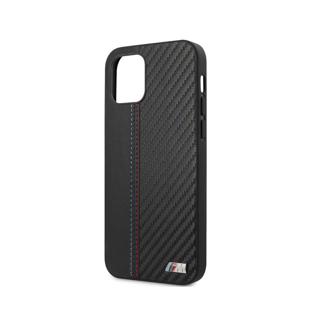 كفر لون أسود BMW Case PU for iPhone 12 Pro Max (6.7") - cG9zdDozMTg1NTg=