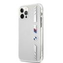 BMW M PC/TPU Silver Stripes Hard Case for iPhone 12 / 12 Pro (6.1") - Transparent - SW1hZ2U6MzE4Mzky