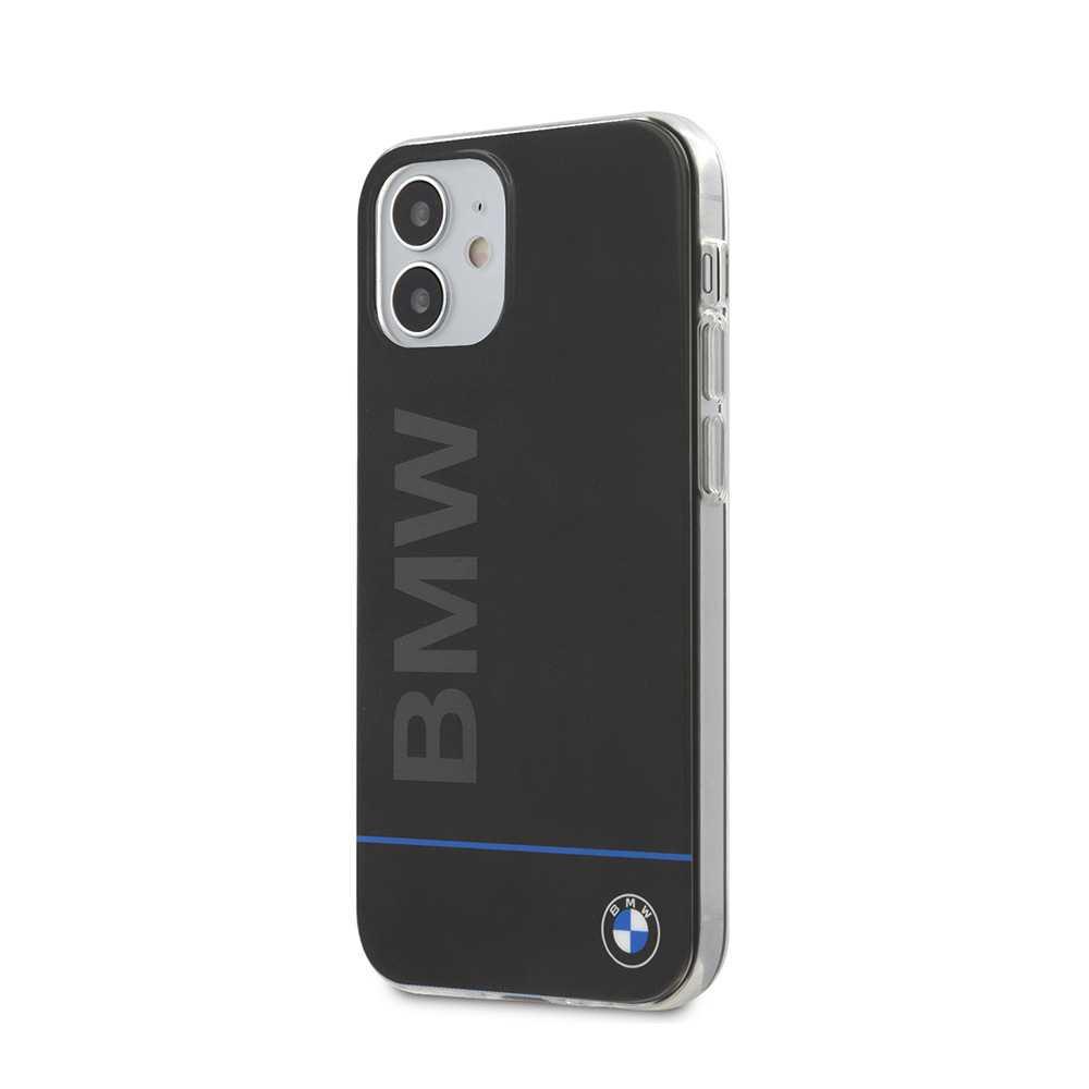 كفر لون أسود BMW Case for iPhone 12 Mini (5.4")