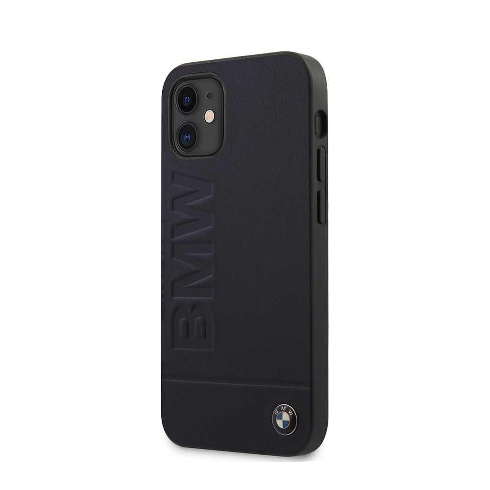 كفر لون بحري BMW Real Case for iPhone 12 Mini (5.4") - cG9zdDozMTgyNzQ=