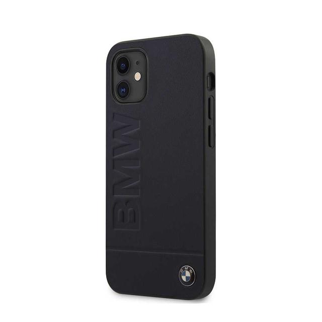 كفر لون بحري BMW Real Case for iPhone 12 Mini (5.4") - SW1hZ2U6MzE4Mjc0
