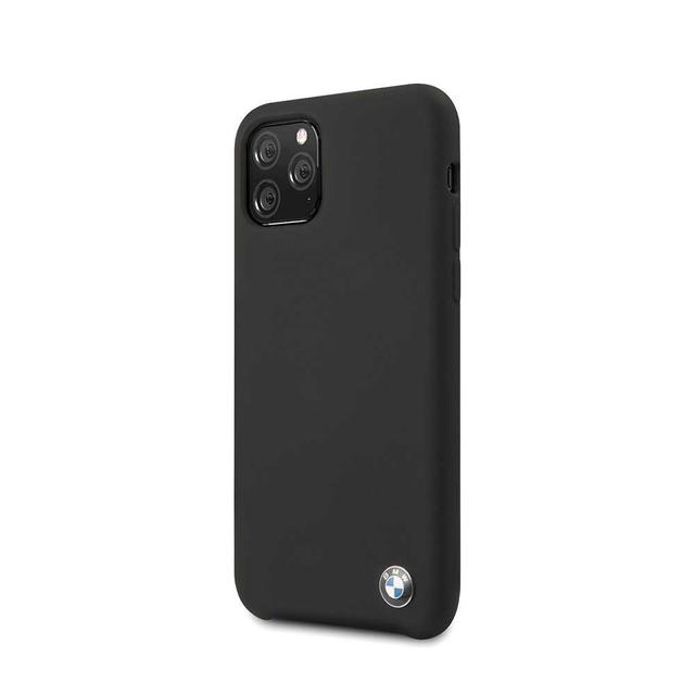 BMW Signature Collection Silicone Hard Case for iPhone 11 - Black - SW1hZ2U6MzE4NjAy