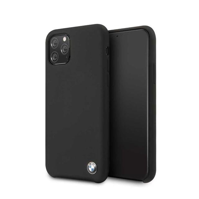 BMW Signature Collection Silicone Hard Case for iPhone 11 - Black - SW1hZ2U6MzE4NjAw