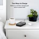 Belkin Boost Charge Magnetic Portable Wireless Charger 10000mAh - Black - SW1hZ2U6MzE4MjMw