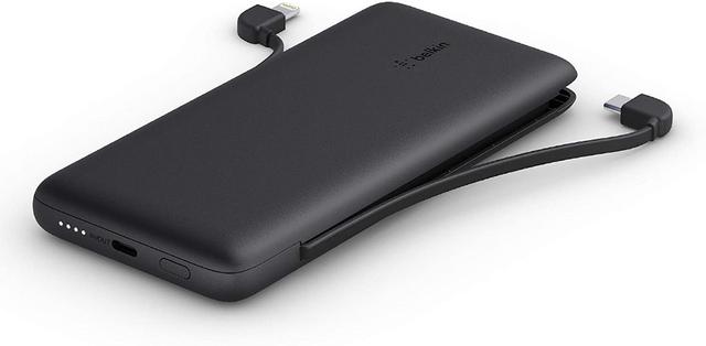 Belkin Boost Charge Plus Power Bank 10000mAh with Type-C to Lightning Cable - Black - SW1hZ2U6MzE4MjUw