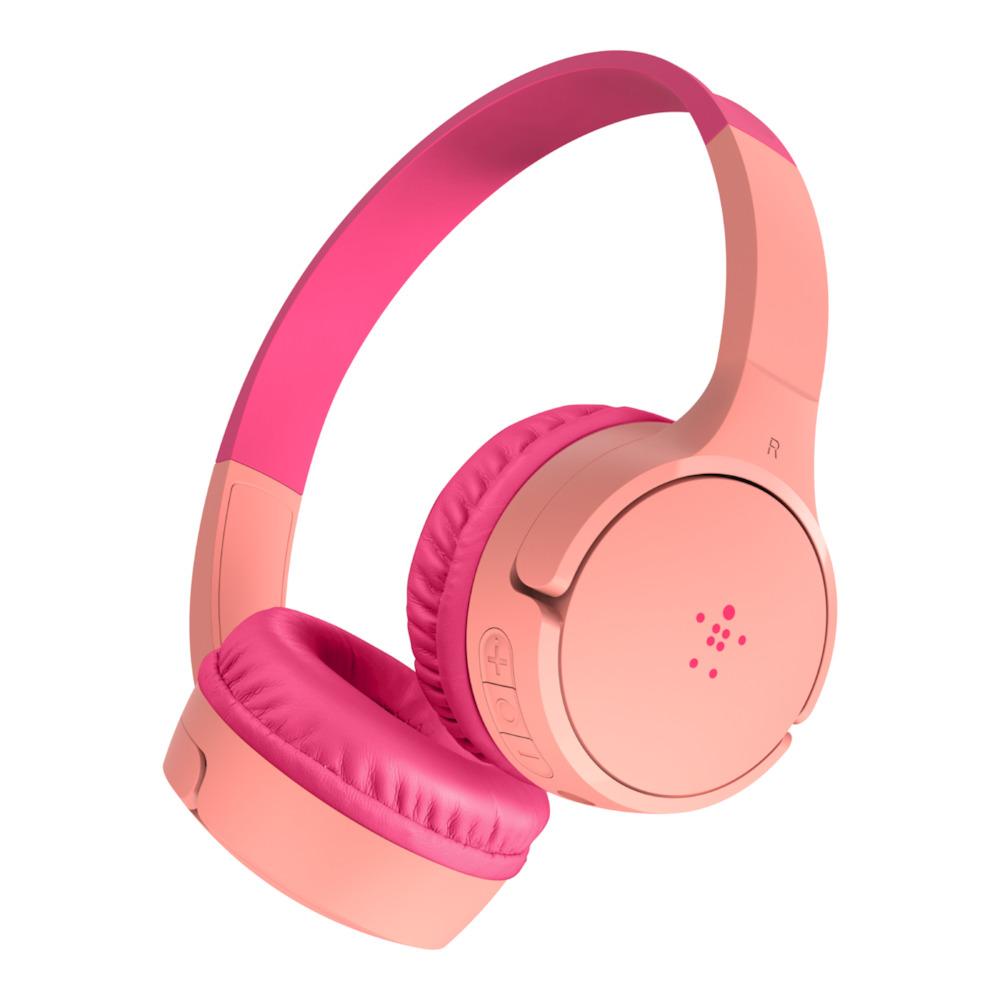 سماعات لا سلكية للأطفال لون زهري Belkin Mini Wireless On-Ear Headphones - cG9zdDozMTg2NzA=