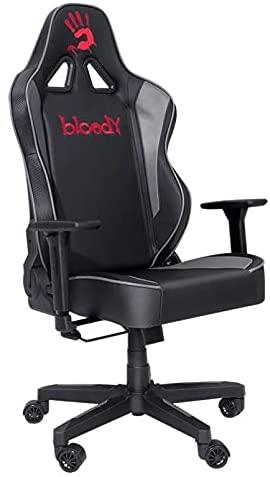 Bloody Gaming Chair, Ergonomic Backrest, High-Density Foam Cushion, 3D Adjustable Armrests, Class 4 Hydraulic Piston, Soft & Reliable Pillow - SW1hZ2U6MzE2NTg1