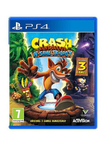 لعبة بلايستيشن 4 Crash Bandicoot N Sane Trilogy Video Game for PlayStation 4