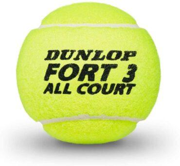 كور تنس مطاطية عدد 3 دنلوب  Dunlop 3 Piece Chewy Tennis Balls