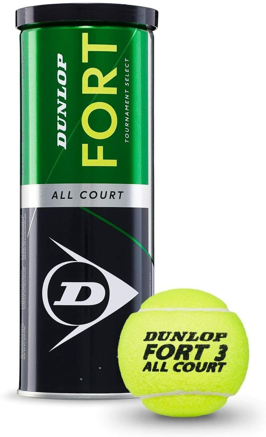 كرة تنس ثلاث قطع دانلوب Dunlop Fort All Court Set of 3 Piece Tennis Balls
