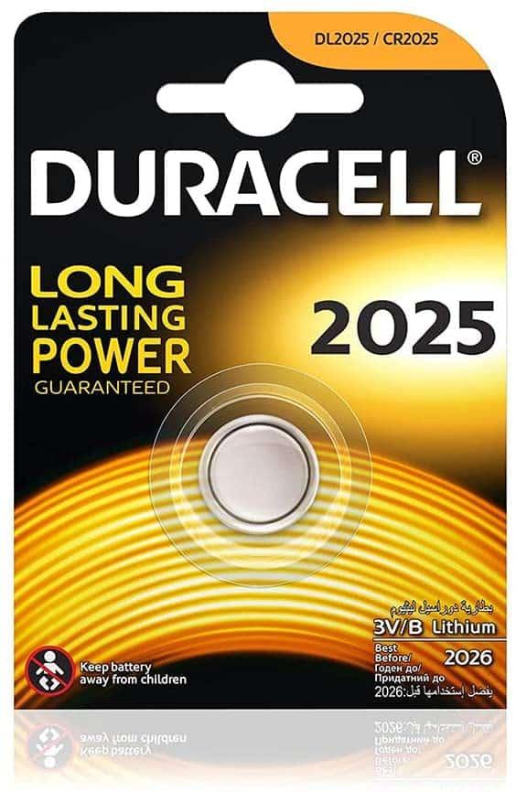 بطاريات ليثيوم  Duracell 2025 3V Lithium Battery 5 Pieces