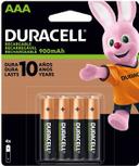 بطاريات 1.2 فولت قابلة للشحن  Duracell AAA 1.2V Rechargeable Batteries 4 Pieces - SW1hZ2U6MzIzMTk4