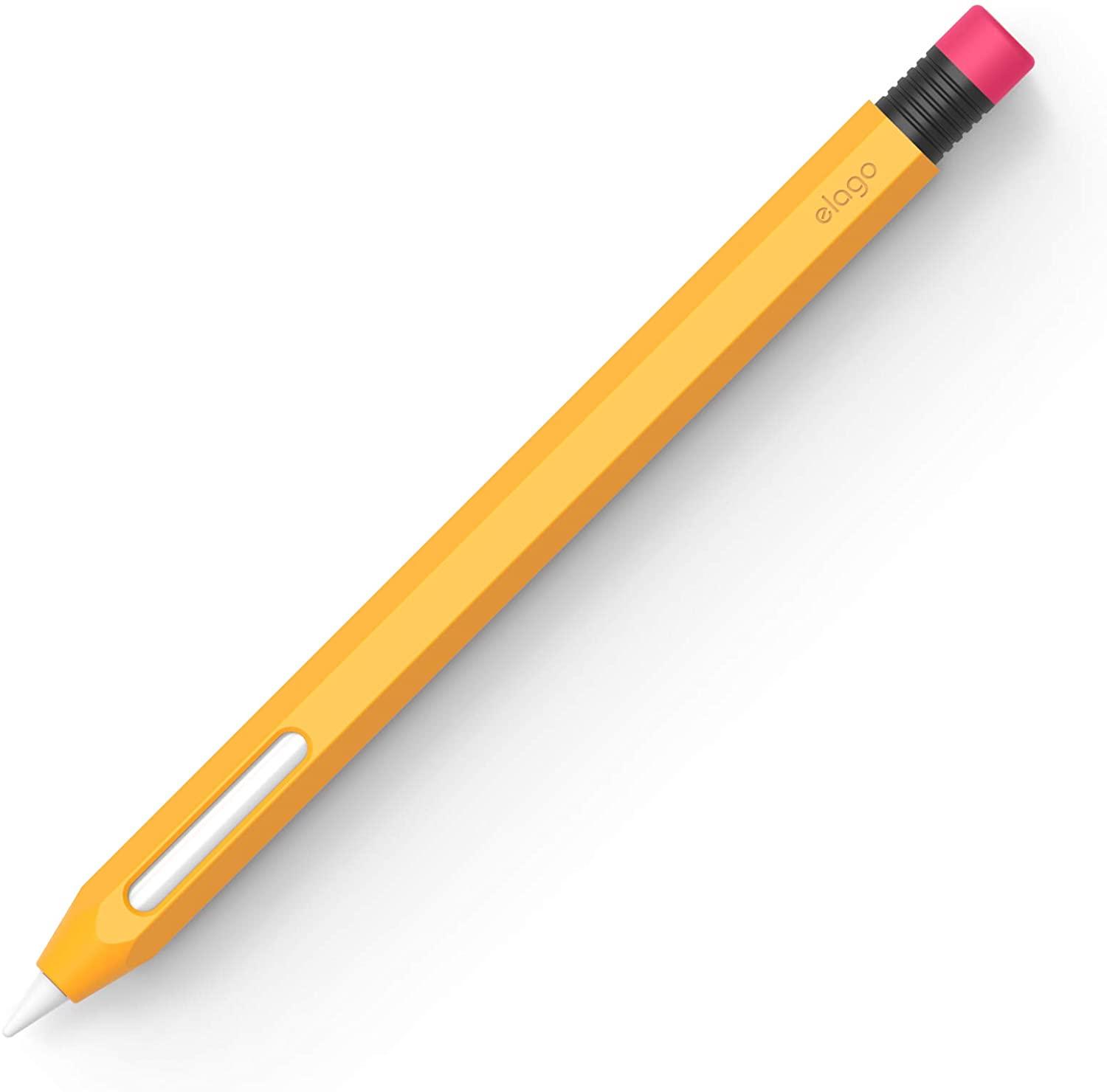 كفر لون أصفر لقلم آبل Elago Classic Case for Apple Pencil 2nd Generation