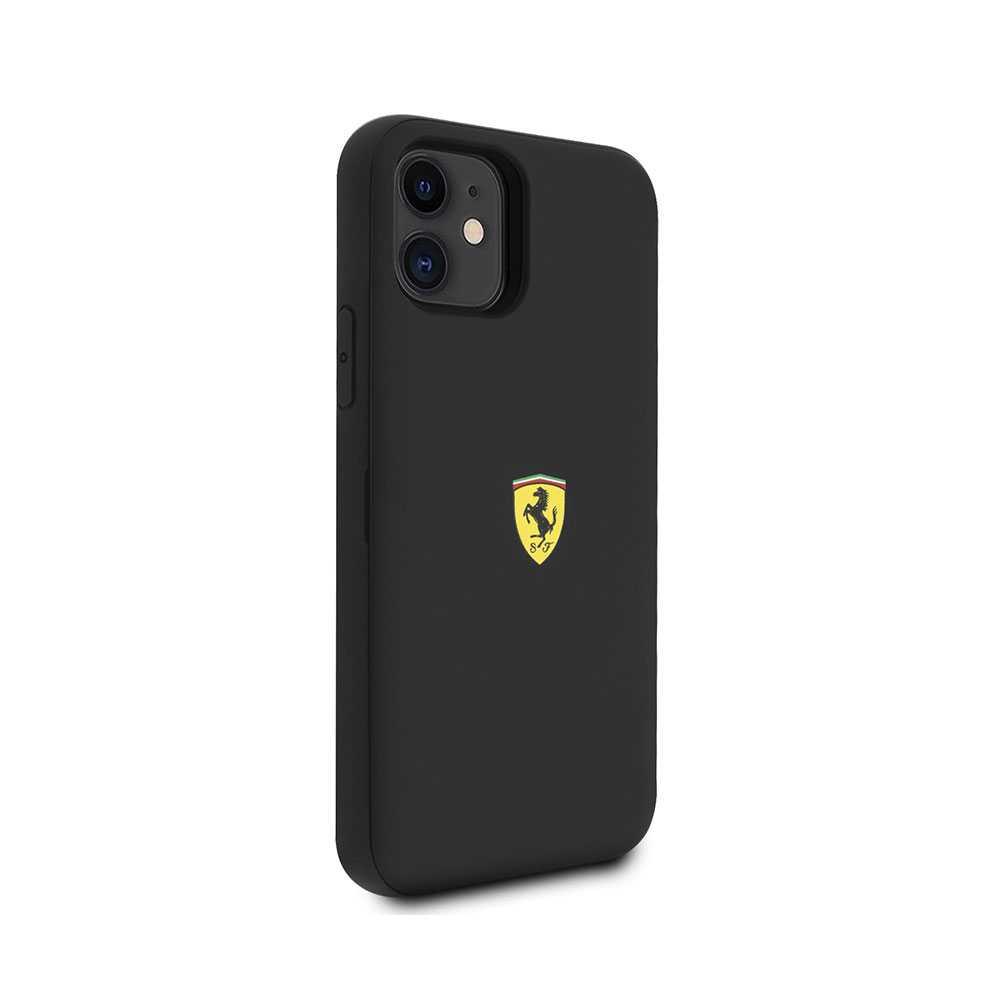 كفر لون أسود مع مكان لحفظ البطاقات Ferrari Case  for iPhone 11 - cG9zdDozMTY4ODE=