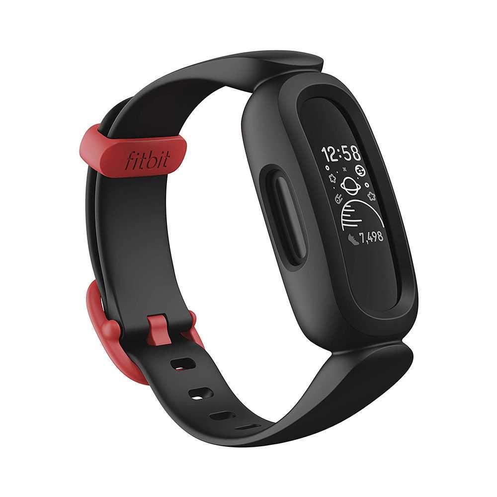 ساعة ذكية للأطفال لون أسود و أحمر  Fitbit Ace 3 Fitness Wristband - cG9zdDozMTczNjc=