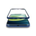 لصقة حماية و كفر لون أزرق Green 360° Carcasa Privacy Pro Glass + PC Case for iPhone 12 / 12 Pro ( 6.1 " ) - SW1hZ2U6MzE1ODMx