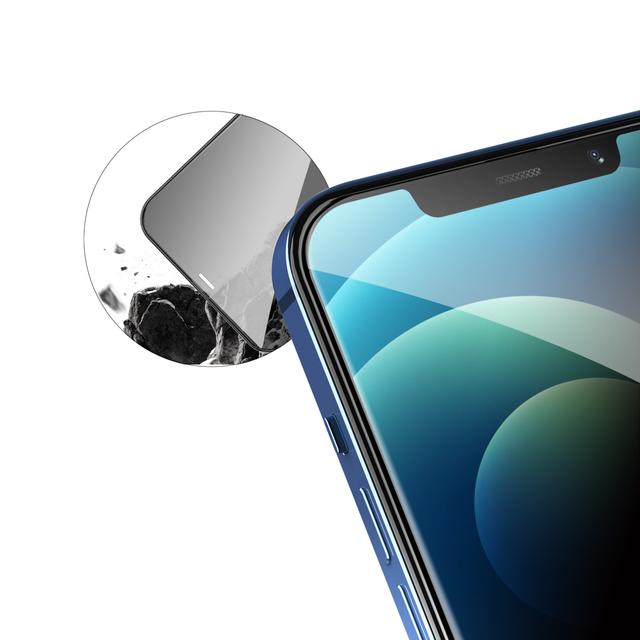 شاشة حماية للخصوصية اسود 3D Forte Privacy Glass Full Curved Screen Protector for iPhone 12 / 12 Pro من Green - SW1hZ2U6MzE0Njc0