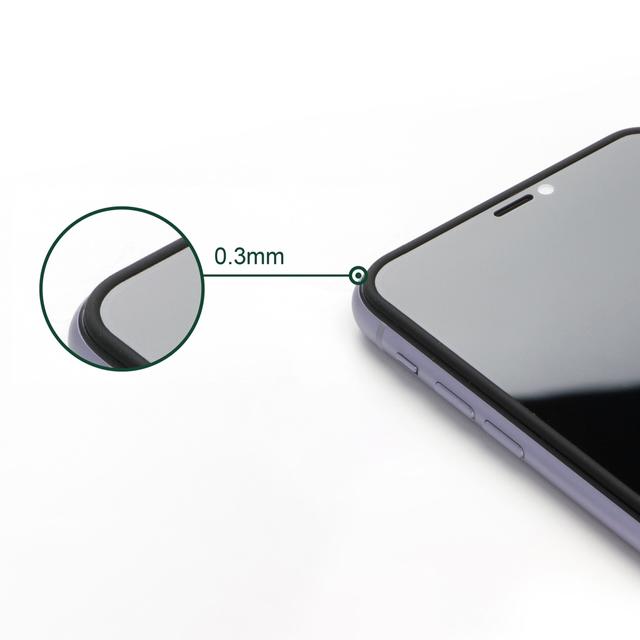 شاشة حماية للخصوصية اسود 3D Silicone Privacy Glass Screen Protector for iPhone 12 Pro Max من Green - SW1hZ2U6MzE1MzEz