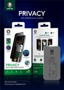 شاشة حماية للخصوصية اسود 3D Silicone Privacy Glass Screen Protector for iPhone 13 / 13 Pro من Green - SW1hZ2U6MzE1Mjc3