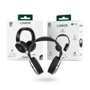 سماعات رأس لاسلكية ( مع ميكروفون ) - أسود Green -  Lisbon Series Wireless On-Ear Headphones with Mic - SW1hZ2U6MzE1NDM5