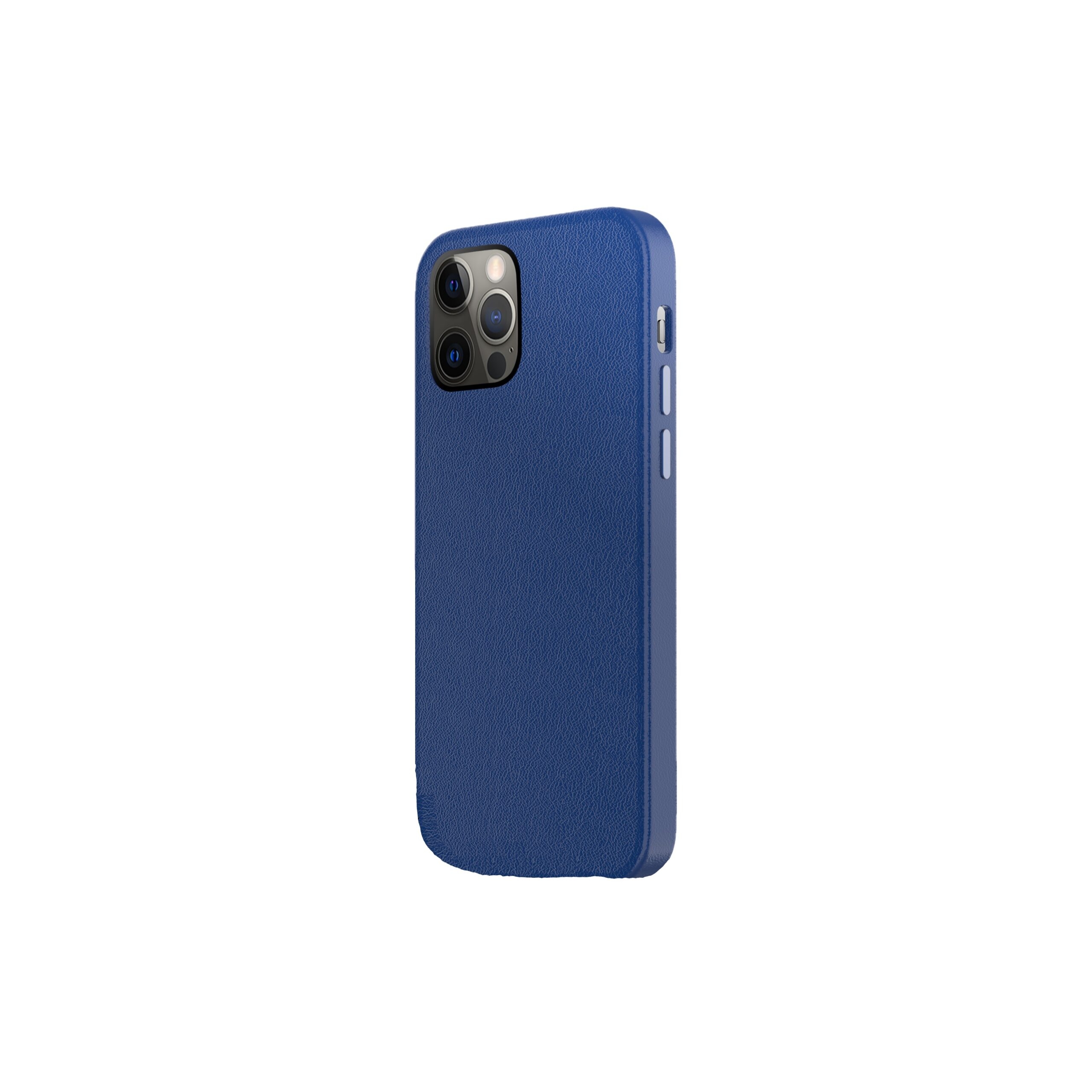 كفر جوال ايفون ( ماج سيف ) - أزرق Green - Luju MagSafe Leather Case for iPhone 12 / 12 Pro 6.1"