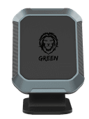 حامل جوال للسيارة مغناطيس 360 درجة أسود جرين ليون Green Lion Green Magnetic Black 360" Car Phone Holder - SW1hZ2U6MzA5NzE1