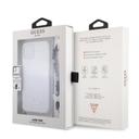 كفر موبايل لون أسود PC Transparent Hard Case with Pearl"s Handle for iPhone 12 Pro - Guess - SW1hZ2U6MzExNTY4