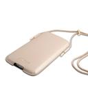 Guess Saffiano Classic Pouch Case with Cord for iPhone 12 / 12 Pro ( 6.1" ) - Gold - SW1hZ2U6MzExMjIy