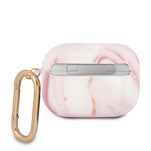 Guess TPU Shinny New Marble Case for Airpods Pro - Pink - SW1hZ2U6MzEyNDI0