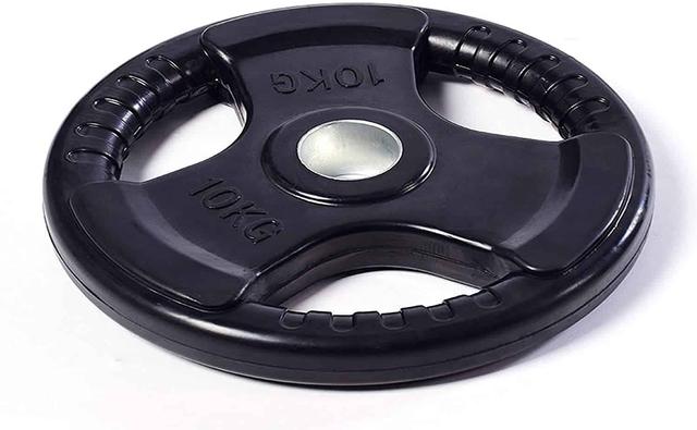 Harley Fitness 10kgs Olympic Rubber Coated Weight Plate - SW1hZ2U6MzE5Nzgx