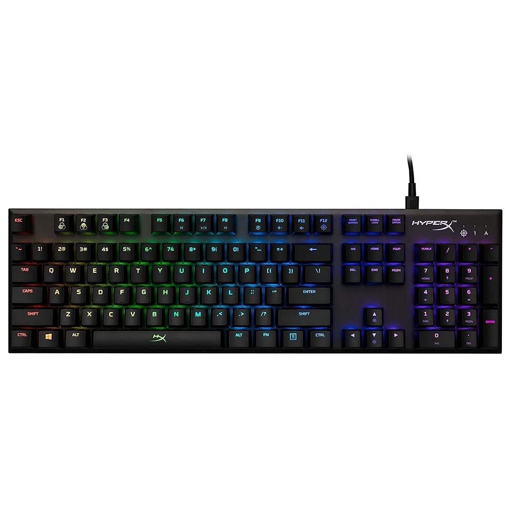كيبورد قيمنق ميكانيكي - اسود HyperX - Alloy FPS RGB Mechanical Gaming Keyboard - cG9zdDozMTAwMTU=