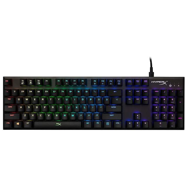 كيبورد قيمنق ميكانيكي - اسود HyperX - Alloy FPS RGB Mechanical Gaming Keyboard - SW1hZ2U6MzEwMDE1