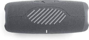 مكبر صوت لاسلكي مقاوم لون رمادي JBL Charge5 Splashproof Portable Bluetooth Speaker - JBL - 3}