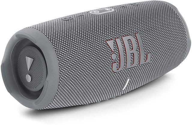 مكبر صوت لاسلكي مقاوم لون رمادي JBL Charge5 Splashproof Portable Bluetooth Speaker - JBL - SW1hZ2U6MzE4MDQy