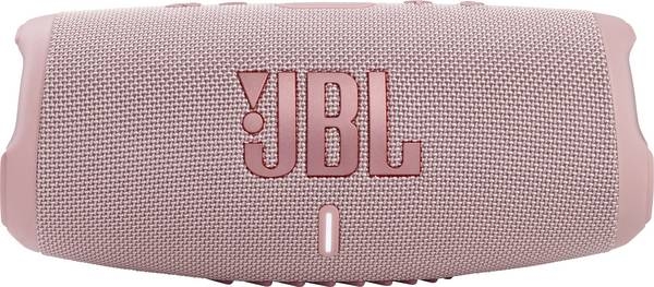 مكبر صوت لاسلكي مقاوم للماء لون زهري JBL Charge5 Splashproof Portable Bluetooth Speaker - JBL - 1}