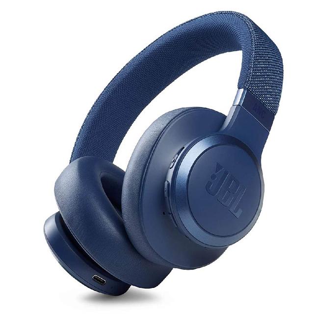 JBL Live 660NC Wireless Over-Ear Noise Cancelling Headphones - Black - SW1hZ2U6OTgxNjc0