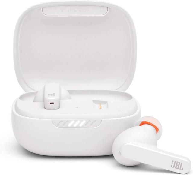 JBL Live Pro+ TWS True Wireless Noise Cancelling Earbuds - White - SW1hZ2U6MzA5NzY1