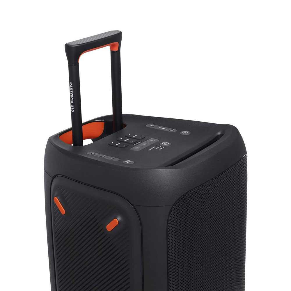 مكبر صوت بلوتوث 240 واط أسود جي بي ال JBL Black Party Box 220V Portable Bluetooth Speaker - cG9zdDozMDg5MjU=