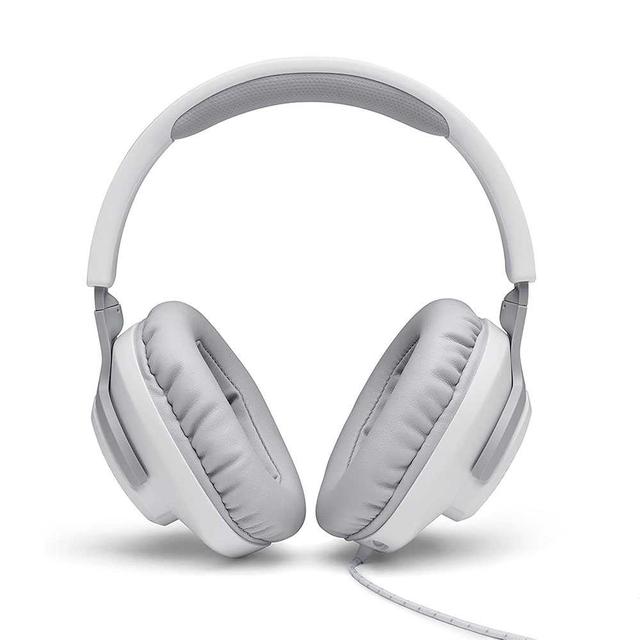 JBL Quantum 100 Wired Over-Ear Gaming Headset - White - SW1hZ2U6MzA3ODA1