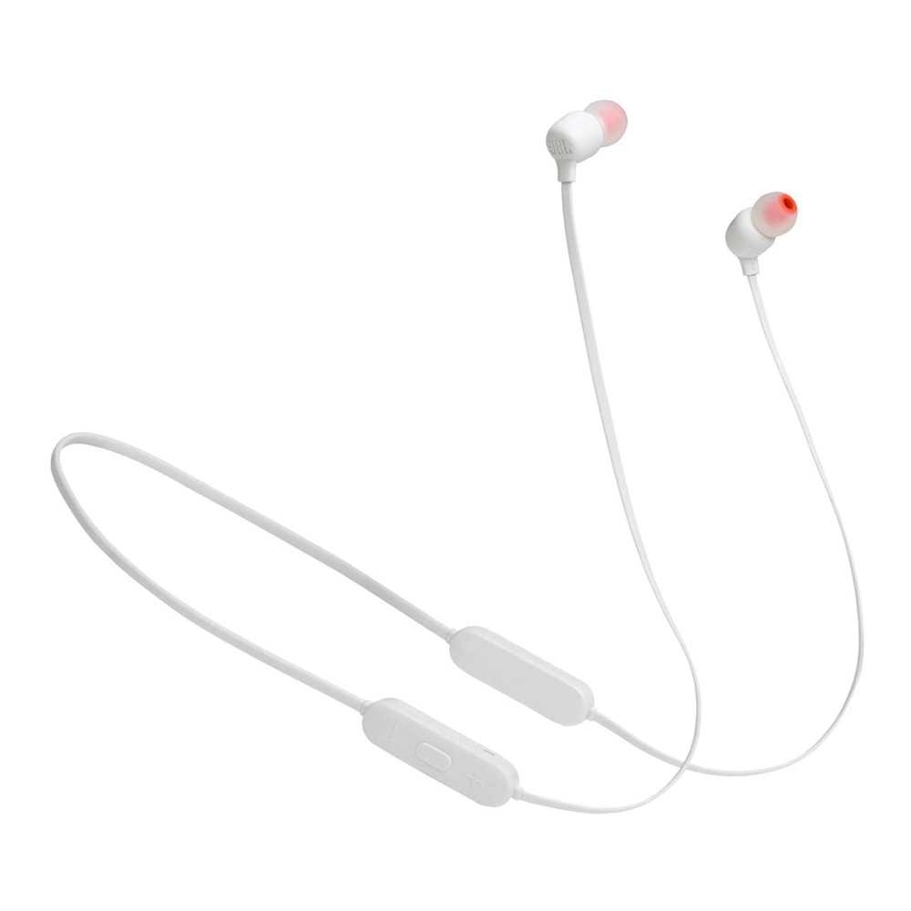 سماعات بلوتوث بلون أبيض JBL T125BT Wireless In-ear Pure Bass Headphones - JBL