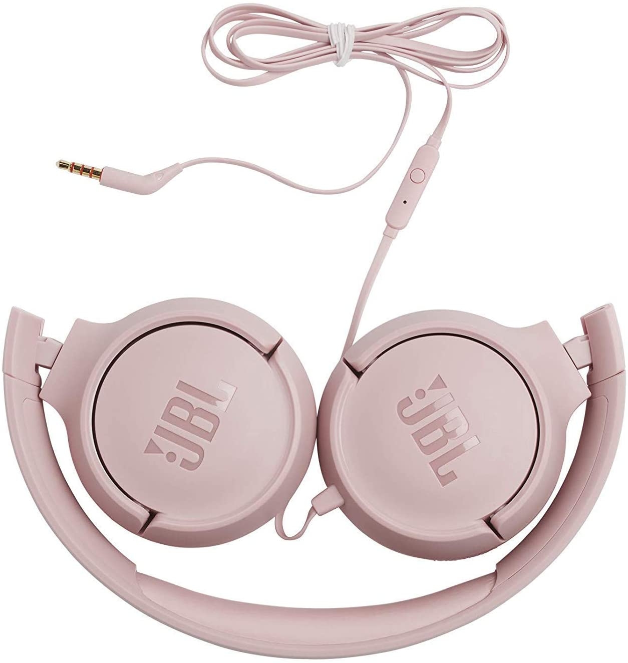 سماعات سلكية لون زهري JBL T500 Wired On-Ear  Headphones - JBL