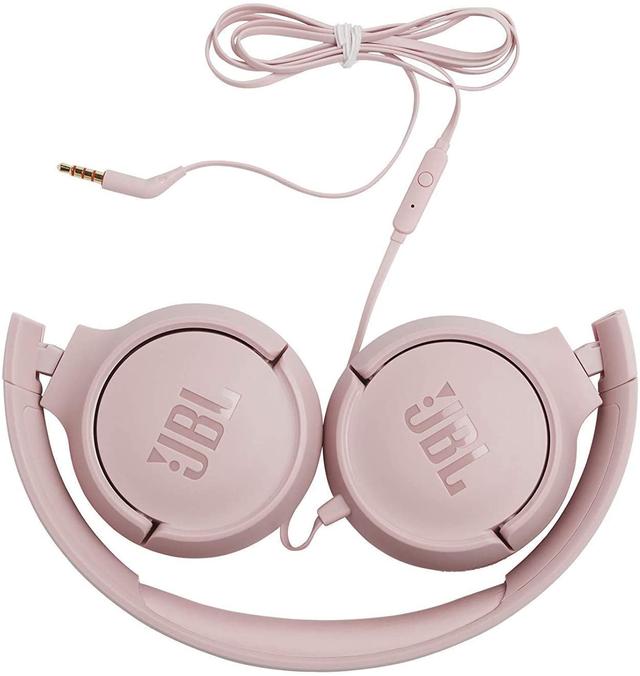 سماعات سلكية لون زهري JBL T500 Wired On-Ear  Headphones - JBL - SW1hZ2U6MzA3NDEx