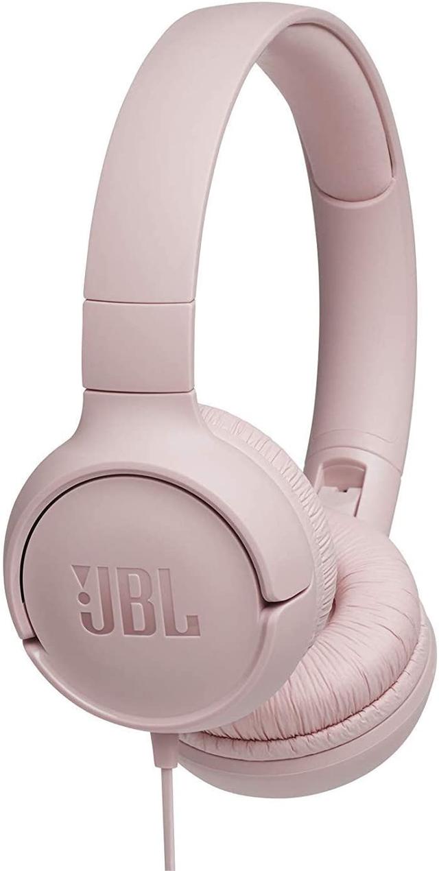سماعات سلكية لون زهري JBL T500 Wired On-Ear  Headphones - JBL - SW1hZ2U6MzA3NDAz