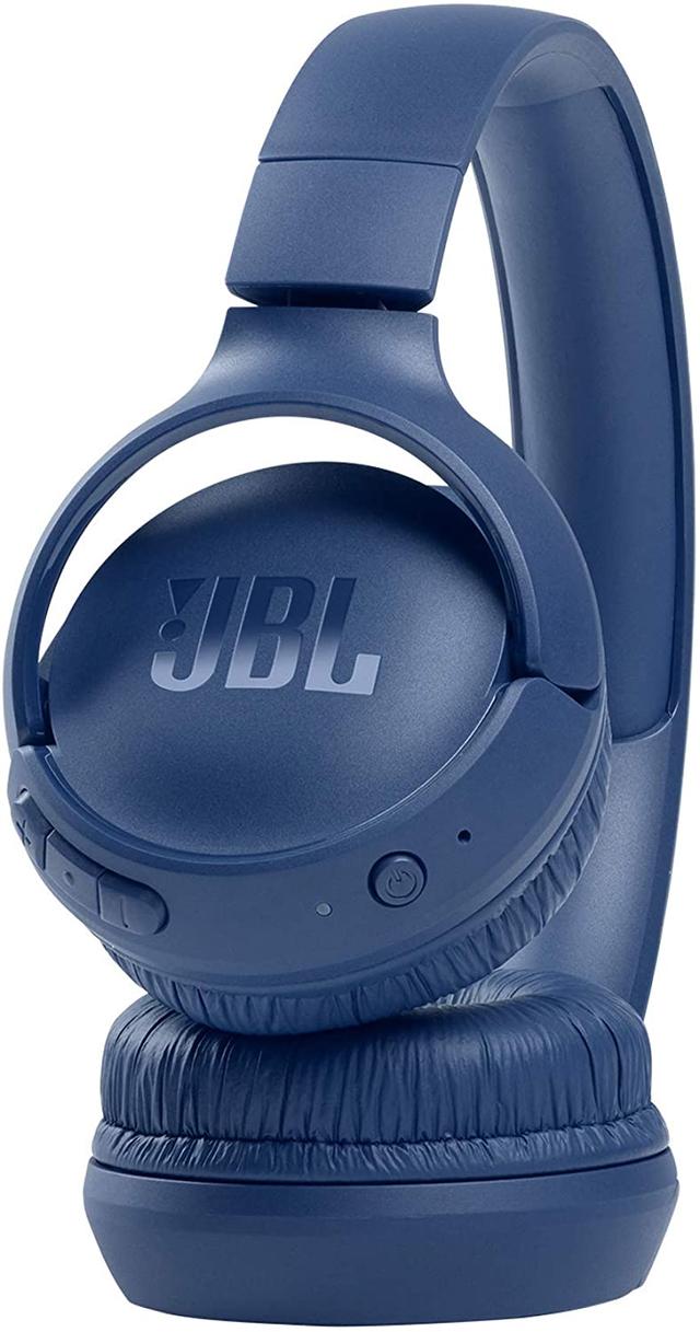 سماعات بلوتوث قابلة للشحن لون كحلي JBL T510 Wireless On-Ear Headphones - JBL - SW1hZ2U6MzA3MzYx