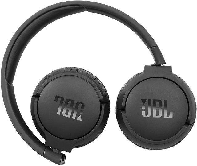 سماعات راس لاسلكية بلوتوث بخاصية إلغاء الضوضاء أسود جي بي ال JBL T660 Black Over-Ear Noise-Cancelling Wireless Headphone - SW1hZ2U6MzA3MzA1