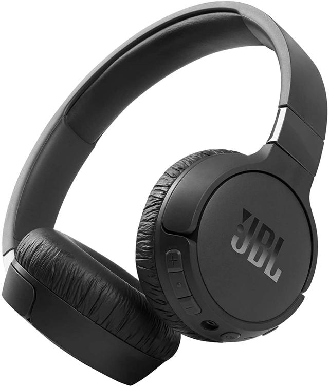 سماعات راس لاسلكية بلوتوث بخاصية إلغاء الضوضاء أسود جي بي ال JBL T660 Black Over-Ear Noise-Cancelling Wireless Headphone - SW1hZ2U6MzA3MzAx