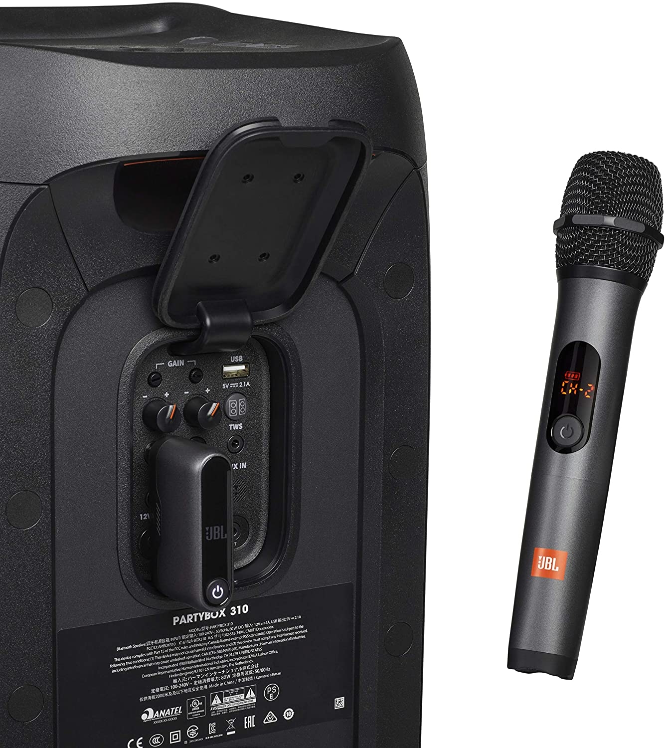 مجموعة مايكرفون لاسلكي جي بي ال JBL Wireless Microphone Set - 3}