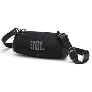 مكبر صوت بلوتوث محمول مقاوم للماء أسود اكستريم 3 جي بي ال JBL Xtreme 3 Black Portable Waterproof Speaker - 1}