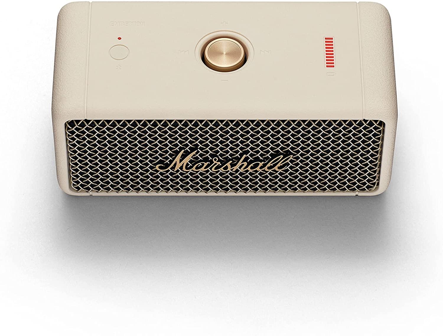 مكبر صوت بلوتوث لون بيج Emberton Compact Portable Wireless Speaker - Marshall - cG9zdDozMTc2MDY=